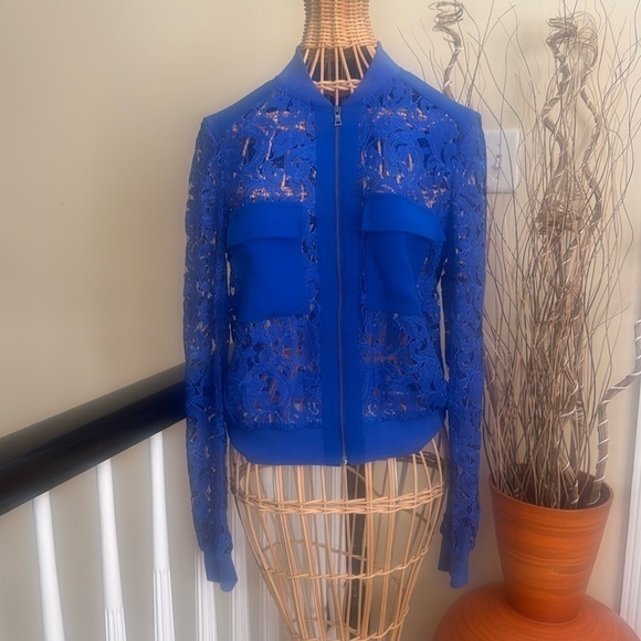BCBGMaxAzria Jackets & Blazers - BCBGMaxazria 🔥Sale🔥NWT blue sapphire colored jacket